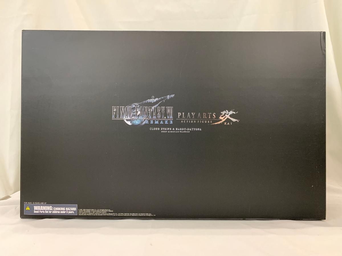 ファイナルファンタジー7 リメイク プレイアーツ改 クラウド・ストライフu0026ハーディ＝デイトナ PLAY ARTS改＊同梱不可