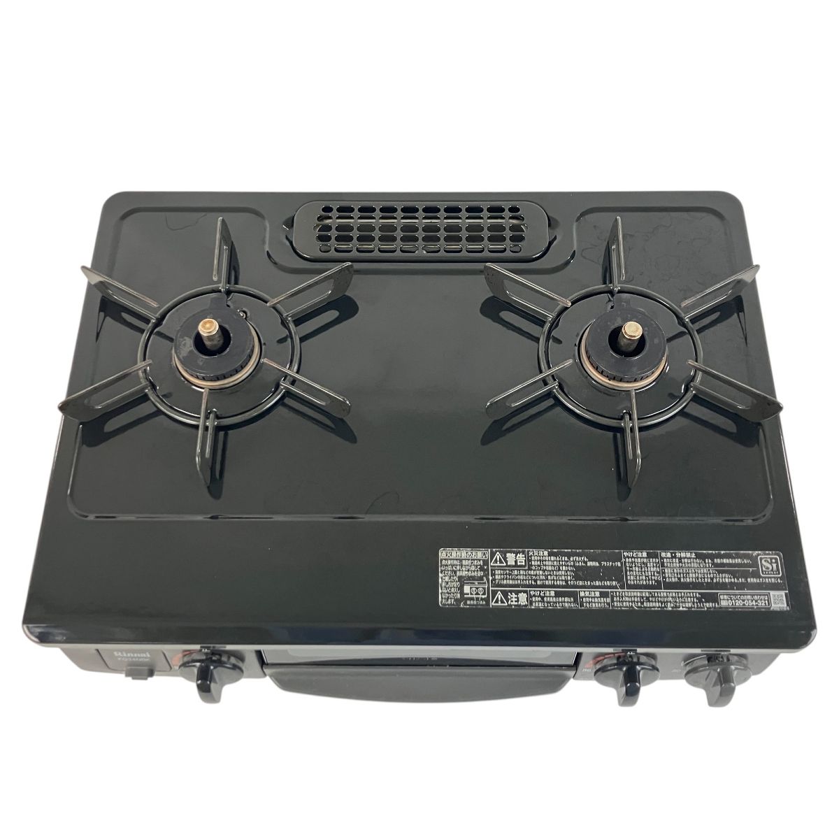 【週末セール】リンナイ　KG34NBKL 2口コンロ2021年製　都市ガス ○リンナイ ガスコンロ KG34NBKL 2021年製 都市ガス用 中古