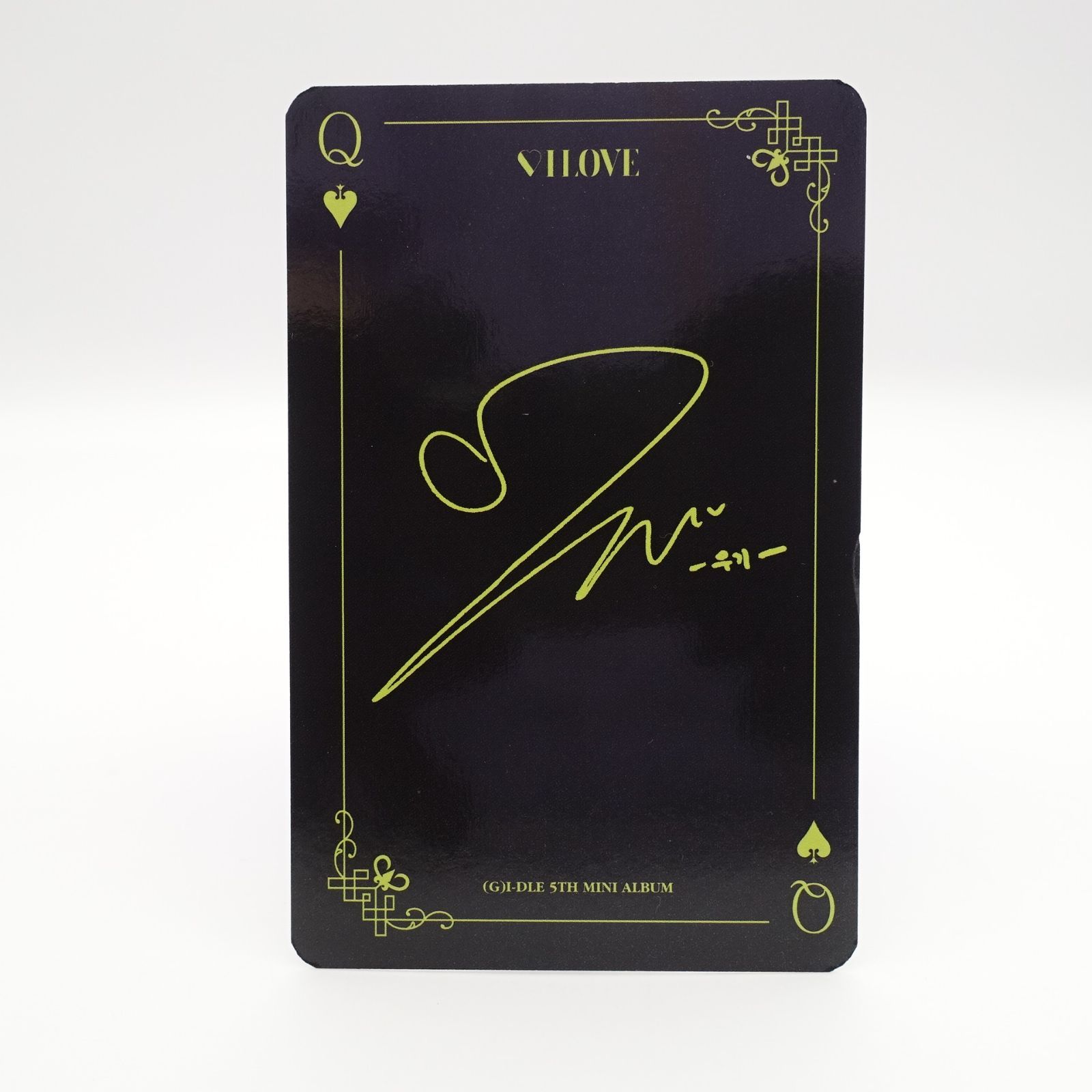 G)I-DLE Gidle nude I LOVE Nxde ウギ YUQI トレカ フォト カード ジー