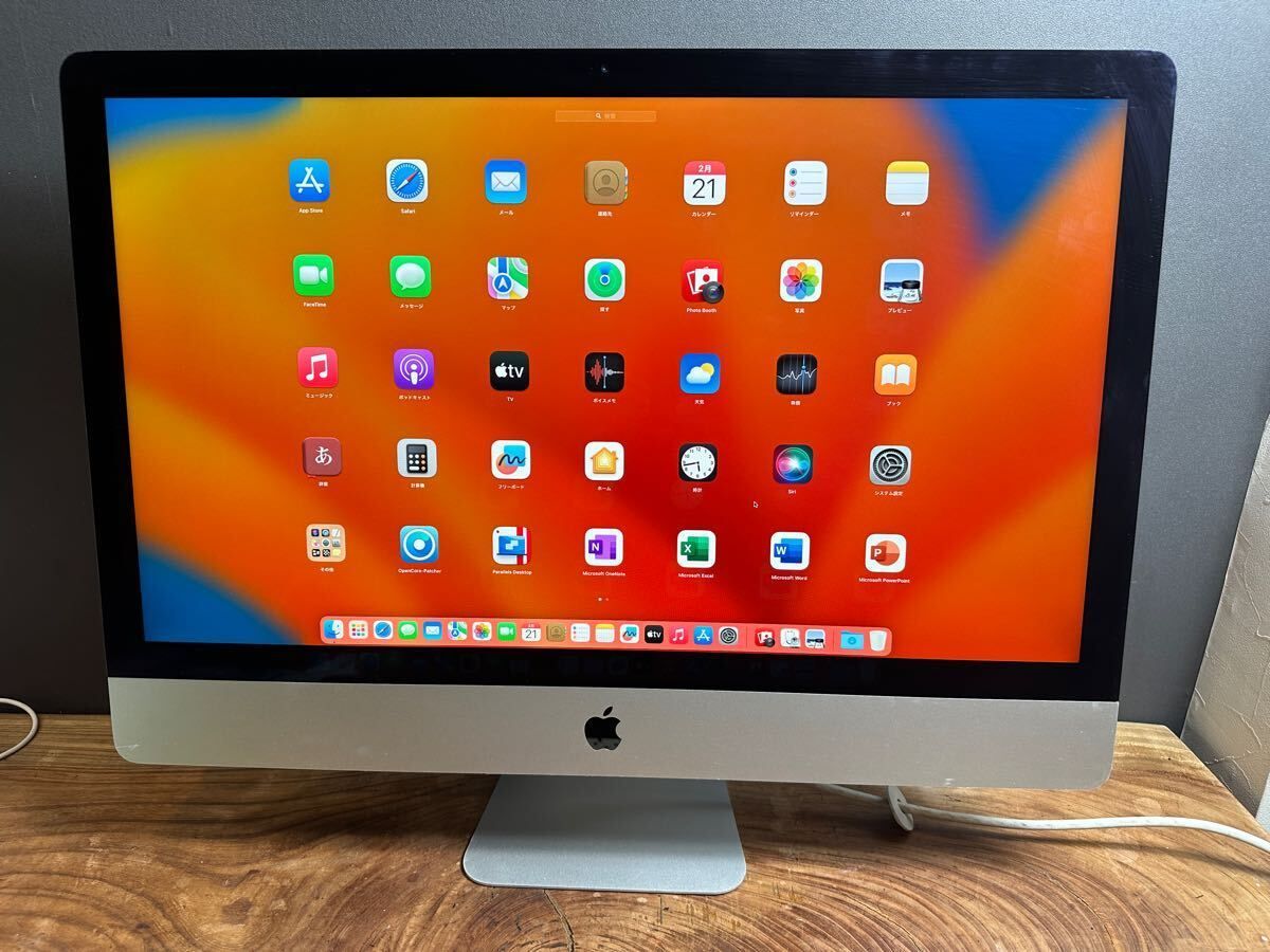 美品大容量」Apple iMac 27inch 2013/CPUi5 3.2GHZ/16GB/SSD256GB+