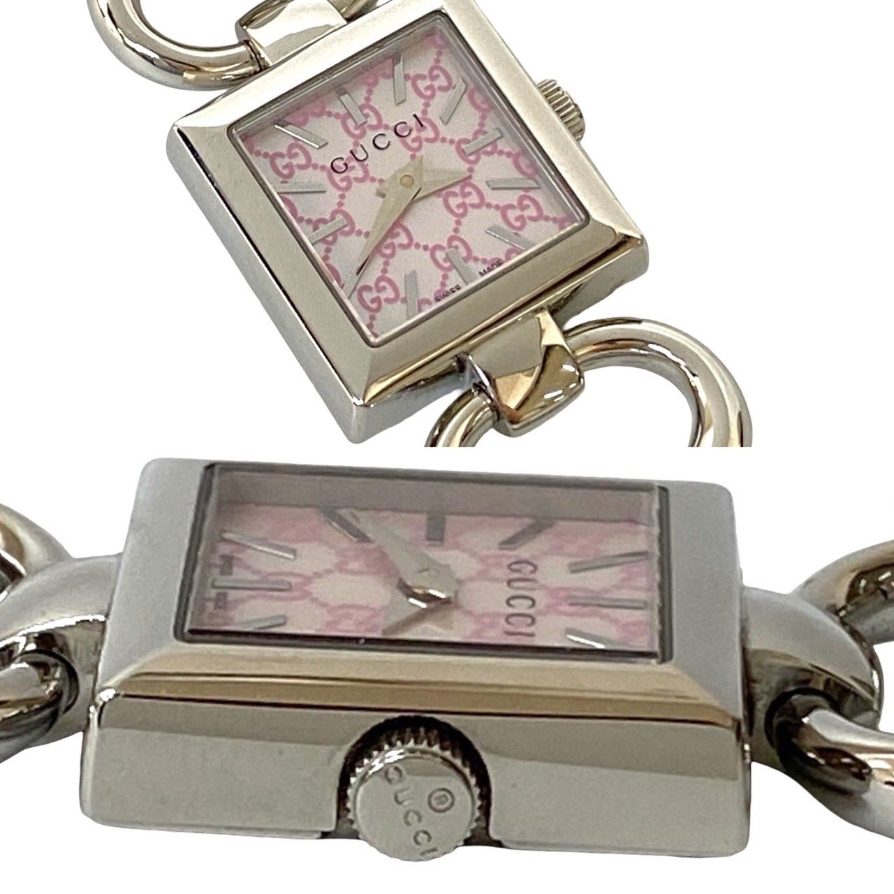 稼働品 極 美品 箱付き GUCCI グッチ トルナヴォーニ ホースビット