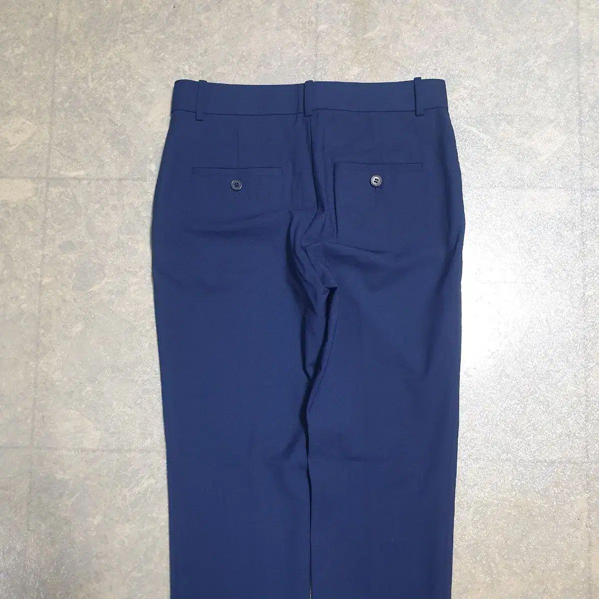 LOEWE ロエベ レザーパンツ センタープレス スラックス LOEWEの