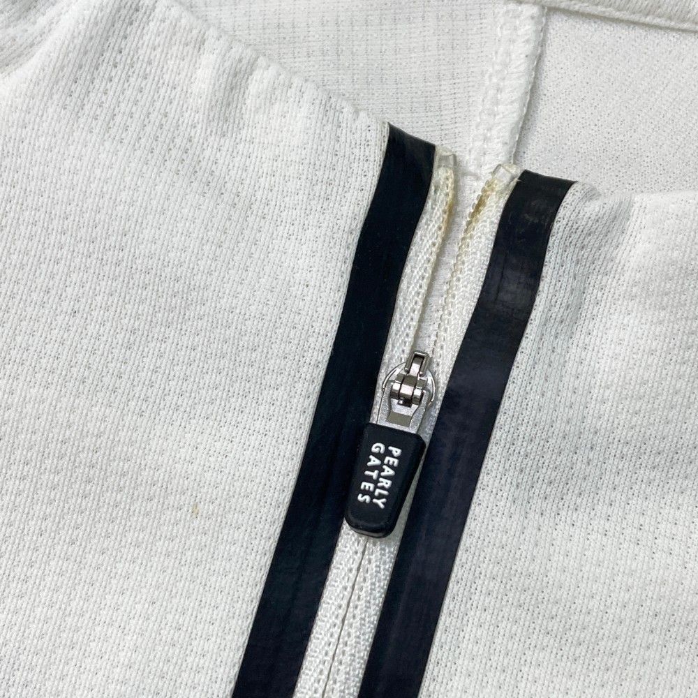 PEARLY GATES ハーフジップ ウェア 半袖 ゴルフシャツ ジッパー付き