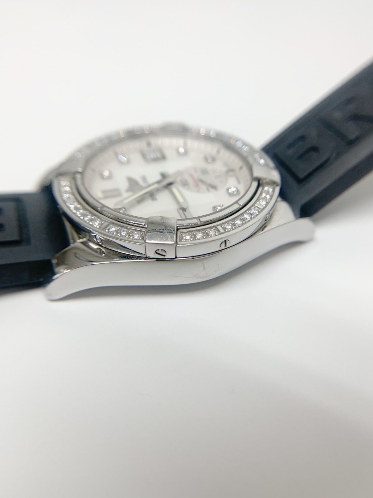 中古】ブライトリング BREITLING A37330 ダイヤベゼル 自動巻き  