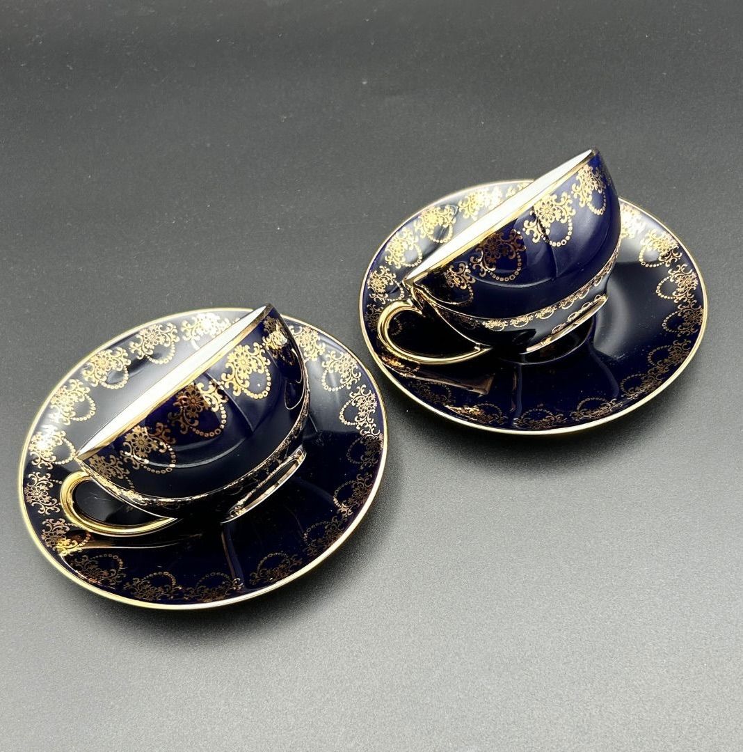 希少】Limoges（リモージュ）CASTEL 22K金彩 アンティーク