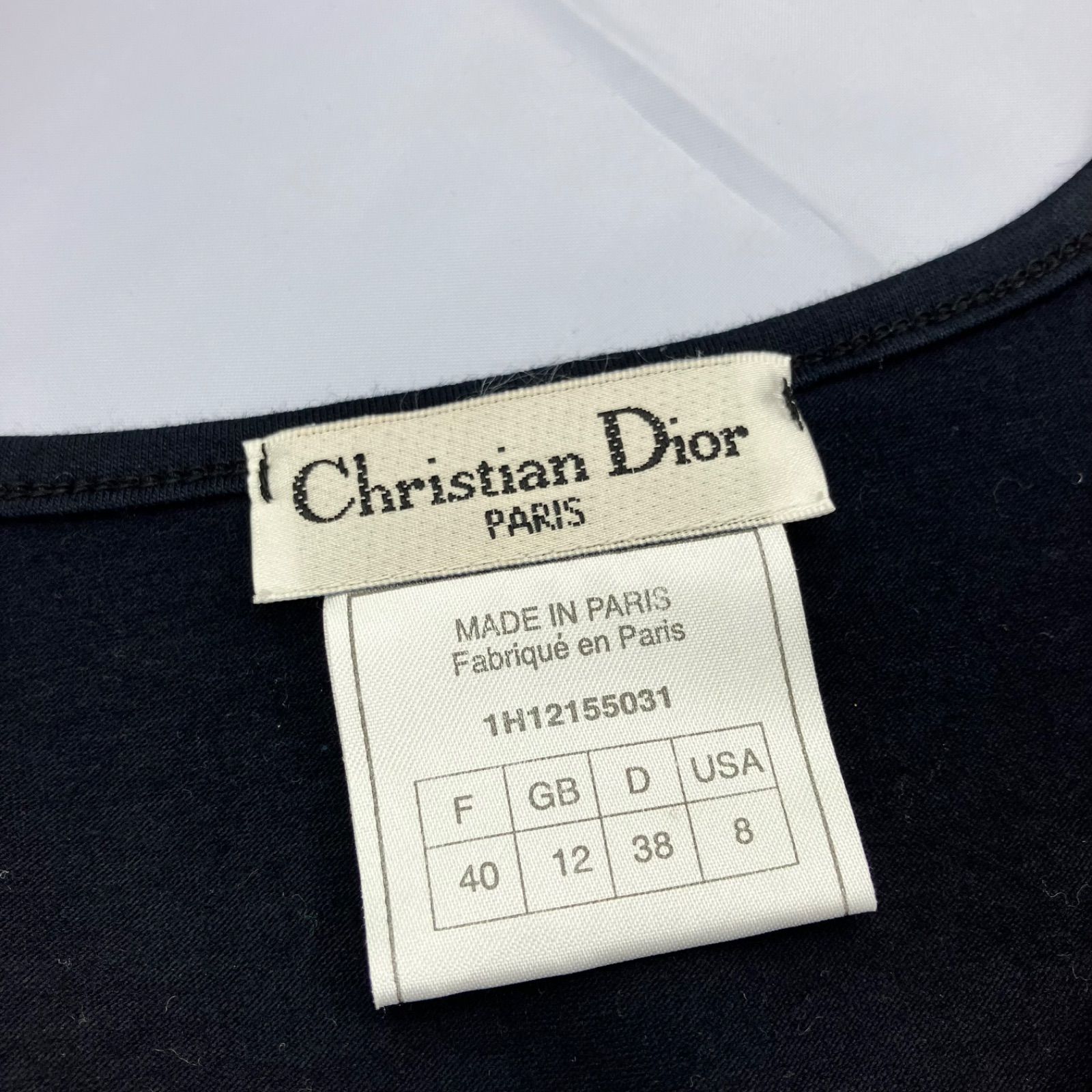 Christian Dior クリスチャンディオール トロッター Tシャツ ブラック 