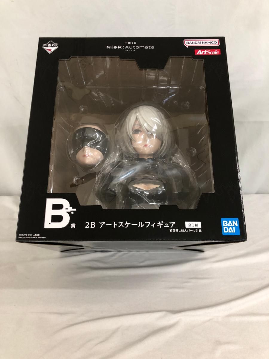 【未開封】B賞 2B アートスケールフィギュア 一番くじ NieR:Automata Ver1.1a