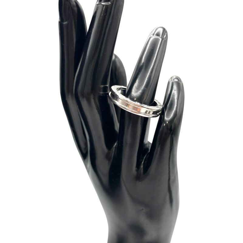 ブルガリ BVLGARI ビーゼロワンリング 1バンド XS ホワイトゴールド 750WG ジュエリー FORTGASGNV_COM_BR