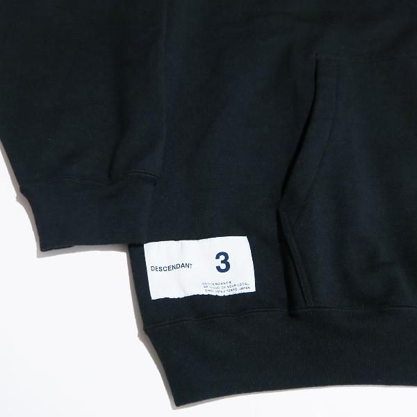 DESCENDANT ディセンダント 21AW CETUS HOODED SWEATSHIRT 212ATDS 
