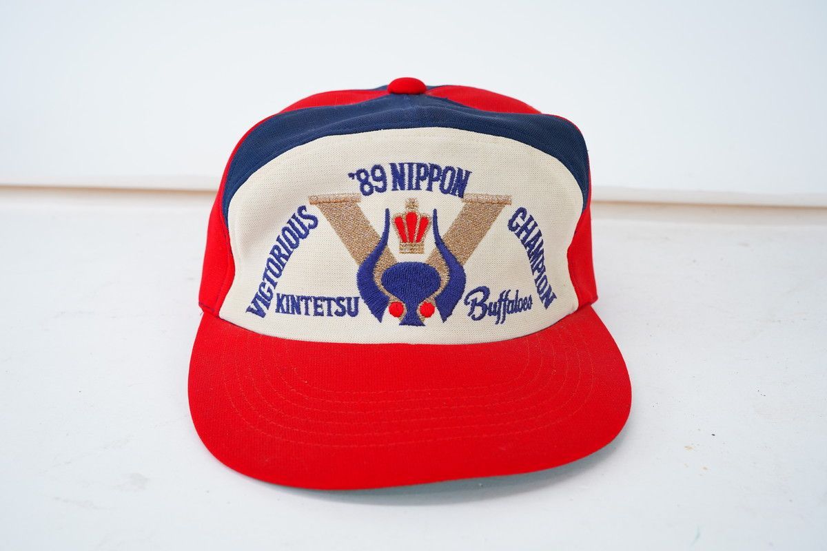 バファローズ cap 優勝記念】近鉄バファローズ 帽子 キャップ 近鉄