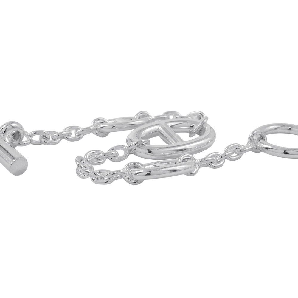 エルメス シェーヌダンクル ファランドール ST ブレスレット SV925