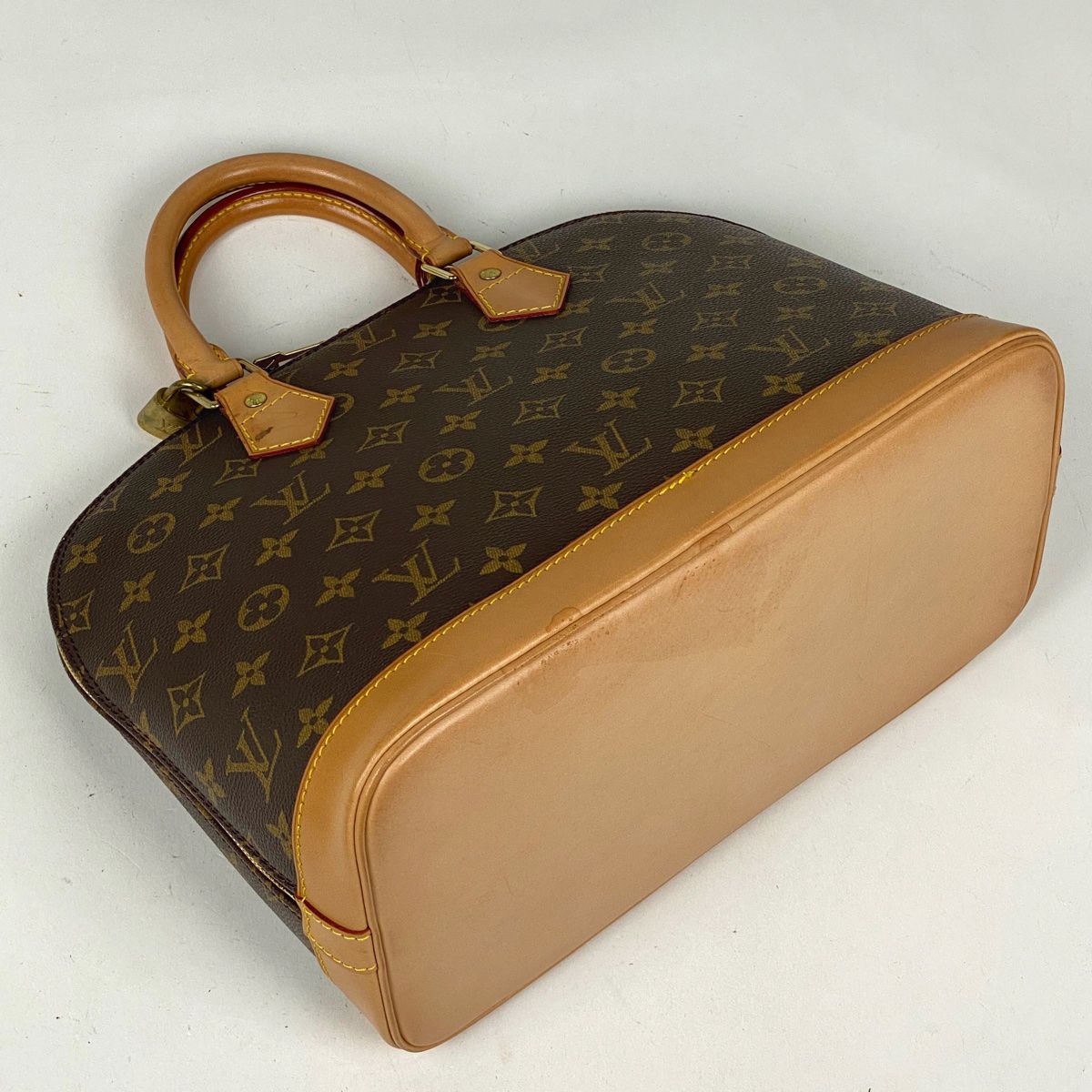 ルイ・ヴィトン Louis Vuitton アルマ 手提げ ハンドバッグ モノグラム ブラウン M51130 レディース 【中古】｜代購幫