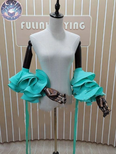 新品 未使用 新作 フリルフロート 立体型 社交ダンス モダンダンス