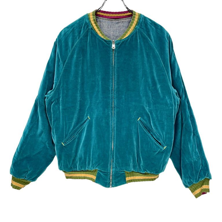 kapital 刺繍　スーベニアジャケット　スカジャン　デニム　リバーシブル KAPITAL 16SS デニム再構築別珍リバーシブルスーベニアJKT アウター