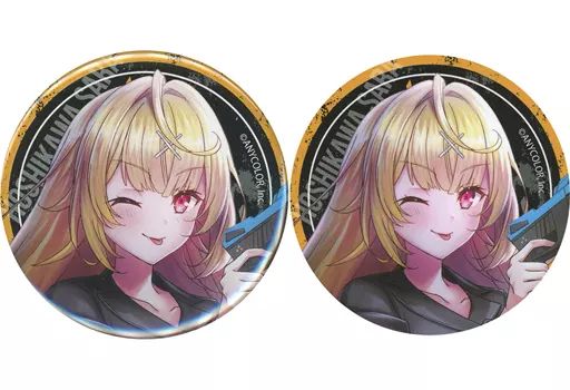 中古】グッズセット 星川サラ 缶バッジ＆ステッカーセット 「くじ