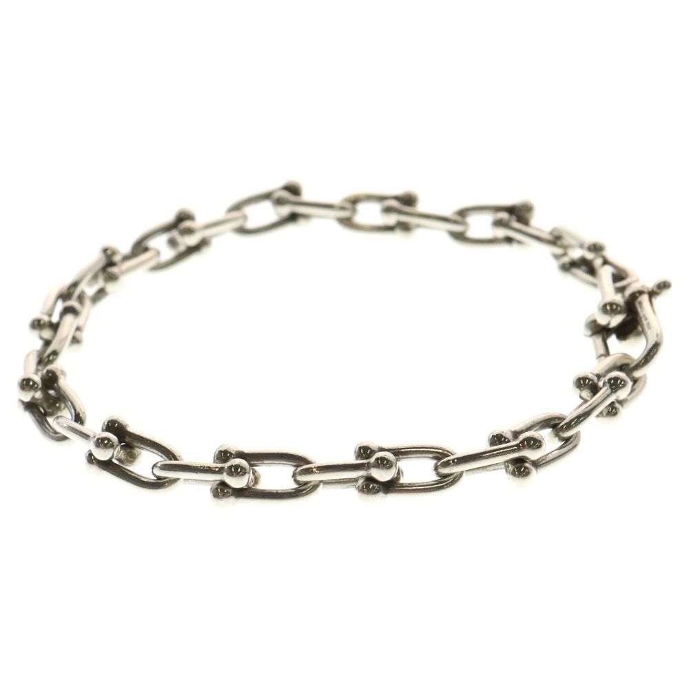 TIFFANY-Co ティファニー ハードウェア ブレスレット スモール シルバー チェーン Ag925 18.7g WWW_SHINETEETH_COM