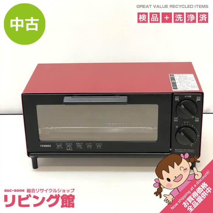 ss6713 【中古】 ツインバード オーブントースター TS-4035R
