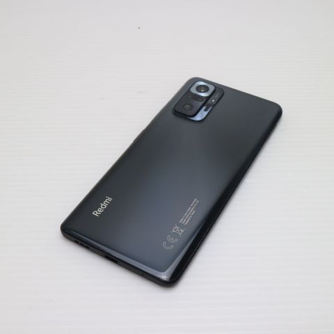 超美品 SIMフリー Redmi Note 10 Pro オニキスグレー 本体 即日