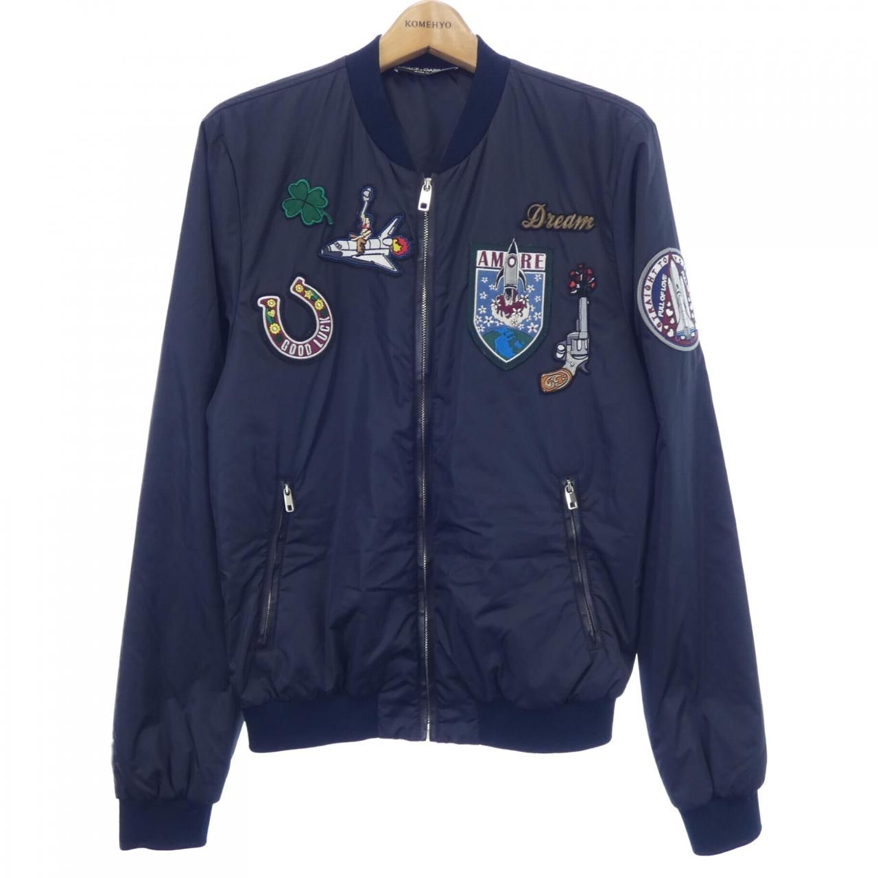 DOLCE &GABBANA スタンドカラーブルゾン ドルチェアンドガッバーナ DOLCE&GABBANA ブルゾン - メルカリ