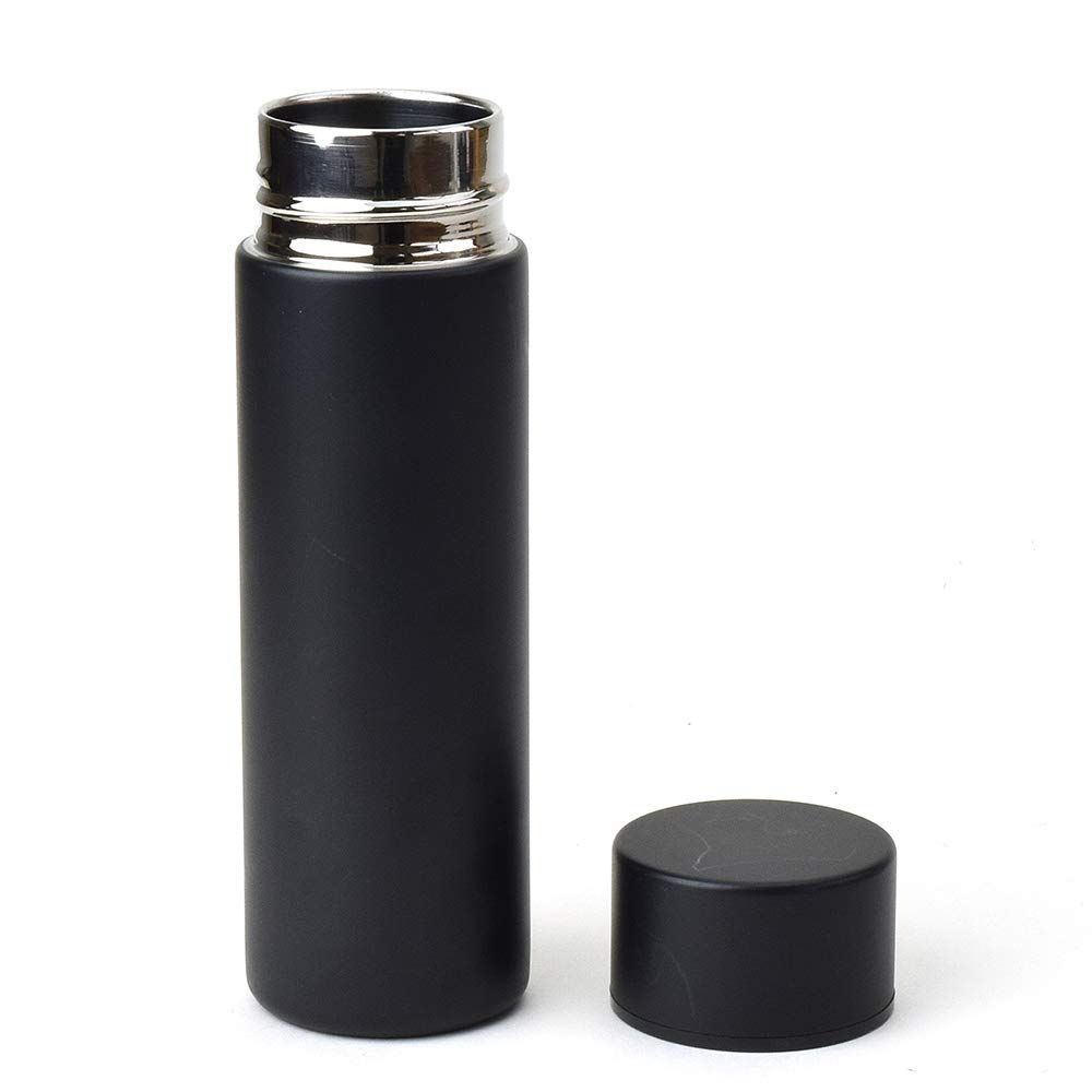 色:ブラック】軽量 130ml PENTO ブラック 真空断熱二重構造 スリム メルカリShops アペックスハート(Apex Heart) ミニボトル スリムボトル 真空断熱二重構造 ブラック 130ml 軽量 PENTO PT-4024