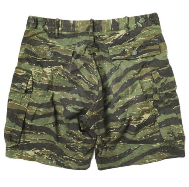 RRL ダブルアールエル CONWAY CARGO SHORTS コットンリップストップカーゴショーツ 782658904001 32 タイガー カモフラージュ Double RL 迷彩 ショートパンツ ボトムス g17984 - メルカリ