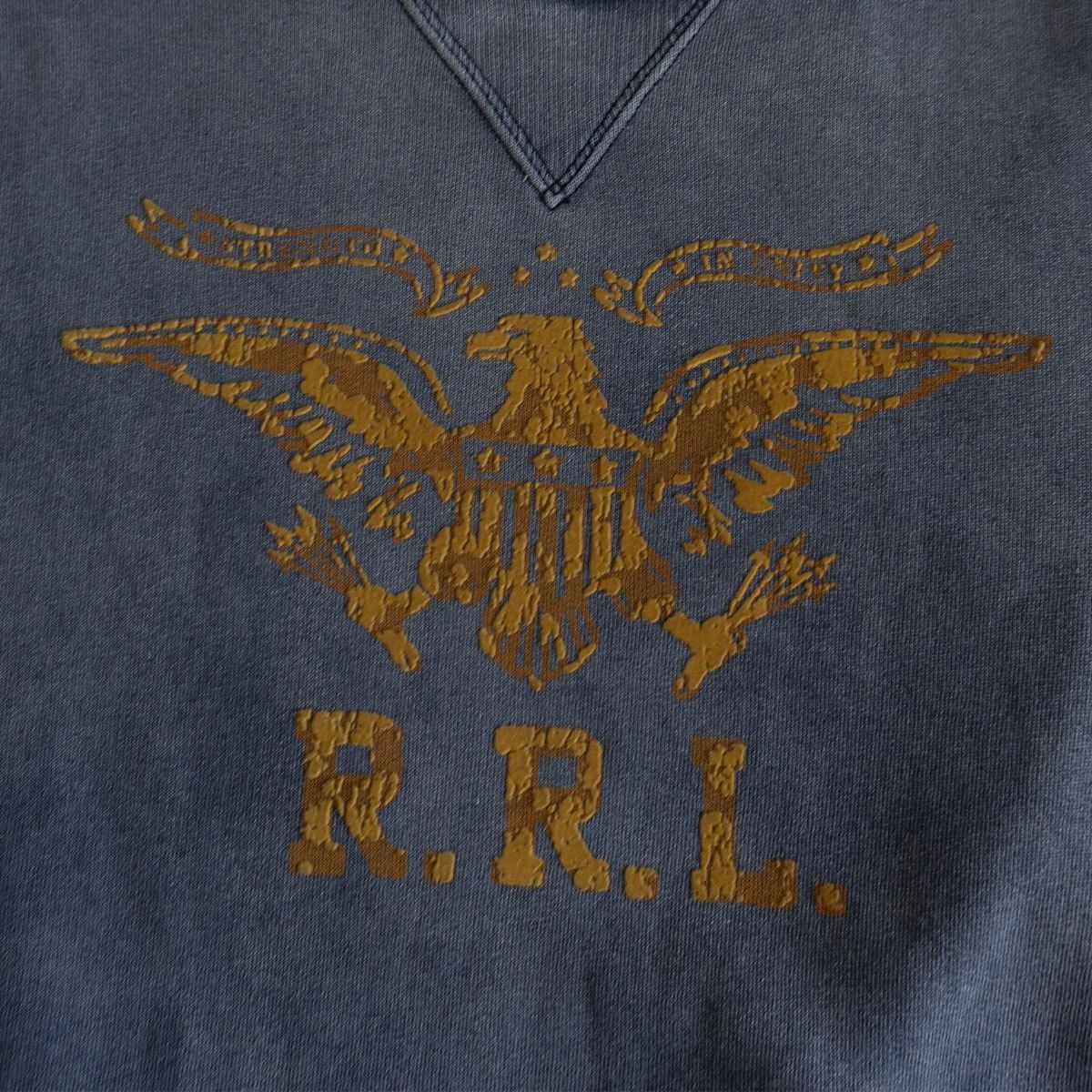 美品】RRL【GARMENT DYE SWEAT】XL 両V スウェット ダブルアールエル 