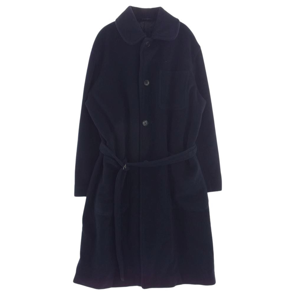 COMOLI コモリ コート 22AW W03-04014 WOOL MILITARY COAT NAVY ウール