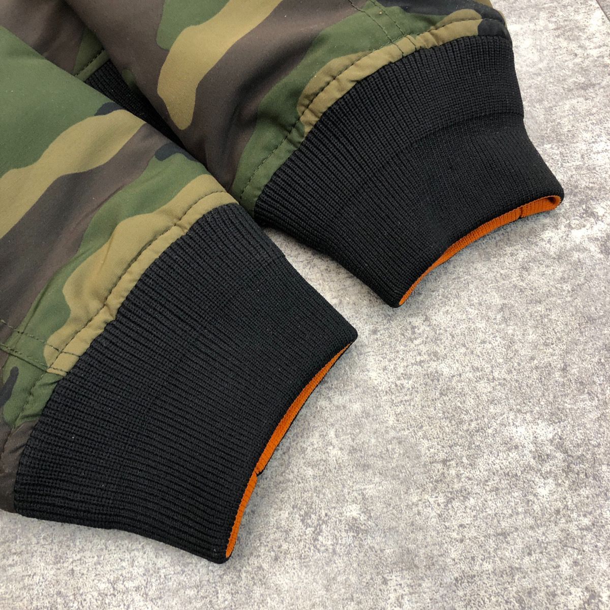 【 美品 】コーチ ブルゾン フライトジャケット カモフラ 正規品 M 青 コーチジャケット 迷彩 バイク[品番：TLKM0001613]｜T-LINK（ティー