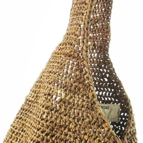 ヘレンカミンスキー HELEN KAMINSKI ラフィア ハンドバッグ ワン