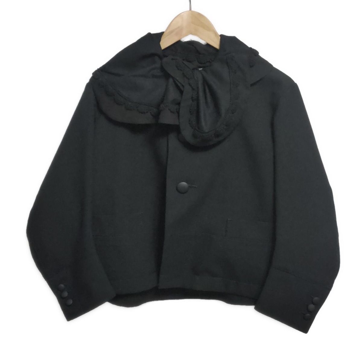 tricot COMMEdesGARCONS トリココムデギャルソン ジャケット サイズM レディース - 黒 長袖|春|秋