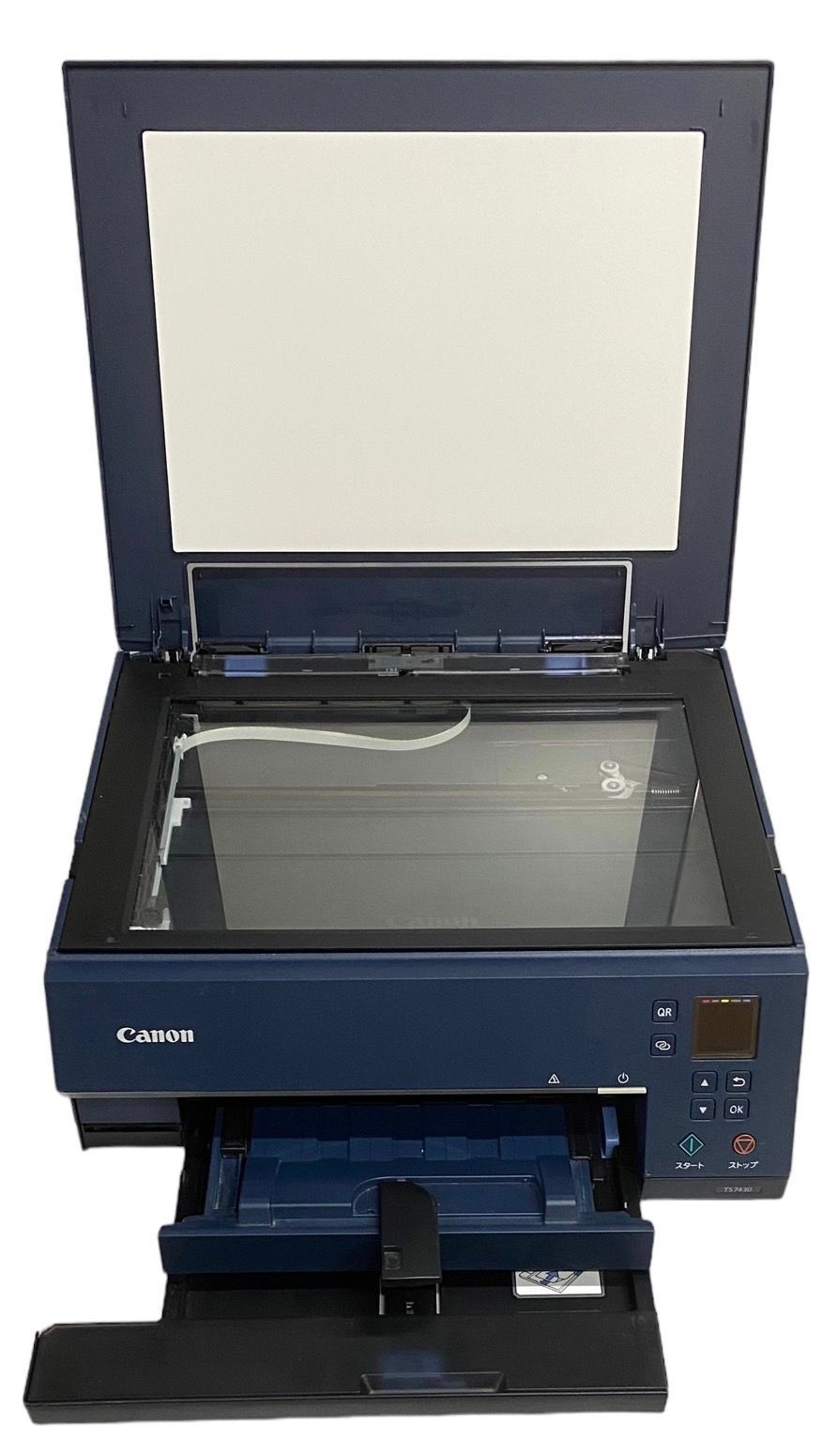 タイムセール☆新品CanonプリンターTS7430 ネイビー少量インク