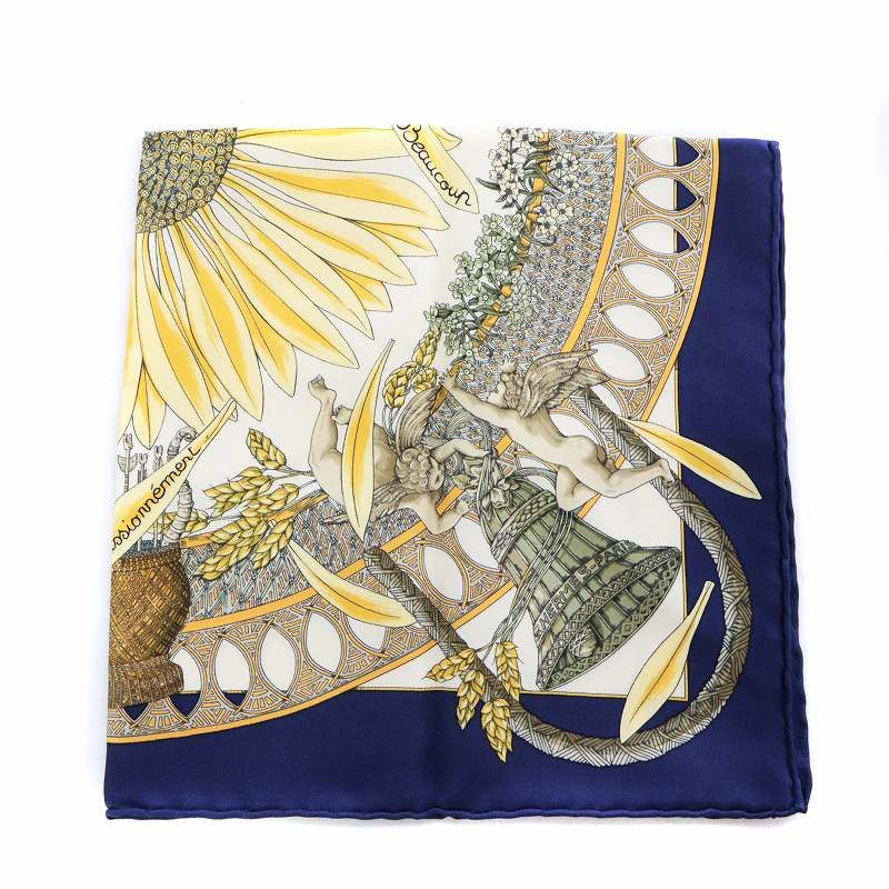 エルメス HERMES カレ 40 Je Taime passionnement un peu