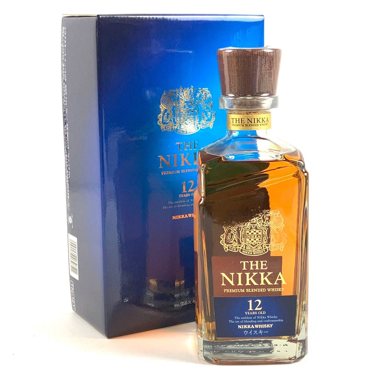 【千葉県内限定】 古酒 THE NIKKA ザ ニッカ 12年 PREMIUM プレミアム ブレンデッド ウイスキー 国産 700ml 43% 箱付 未開栓 A23588K THE NIKKA 12年 プレミアムウイスキー （北海道内限定発送 NIKKA