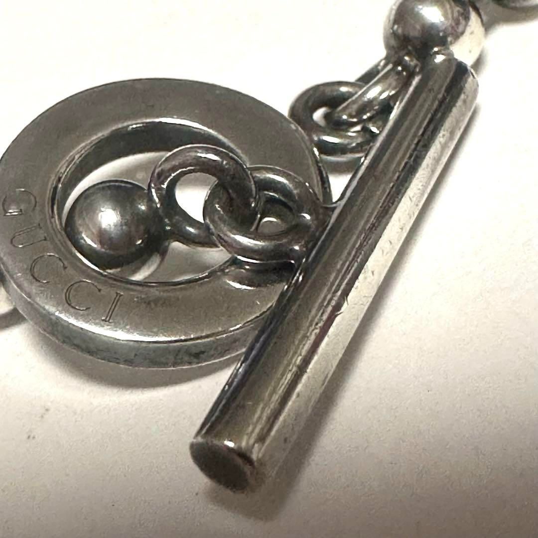 グッチ GUCCI ブレスレット シルバー ボールチェーン トグル SV925