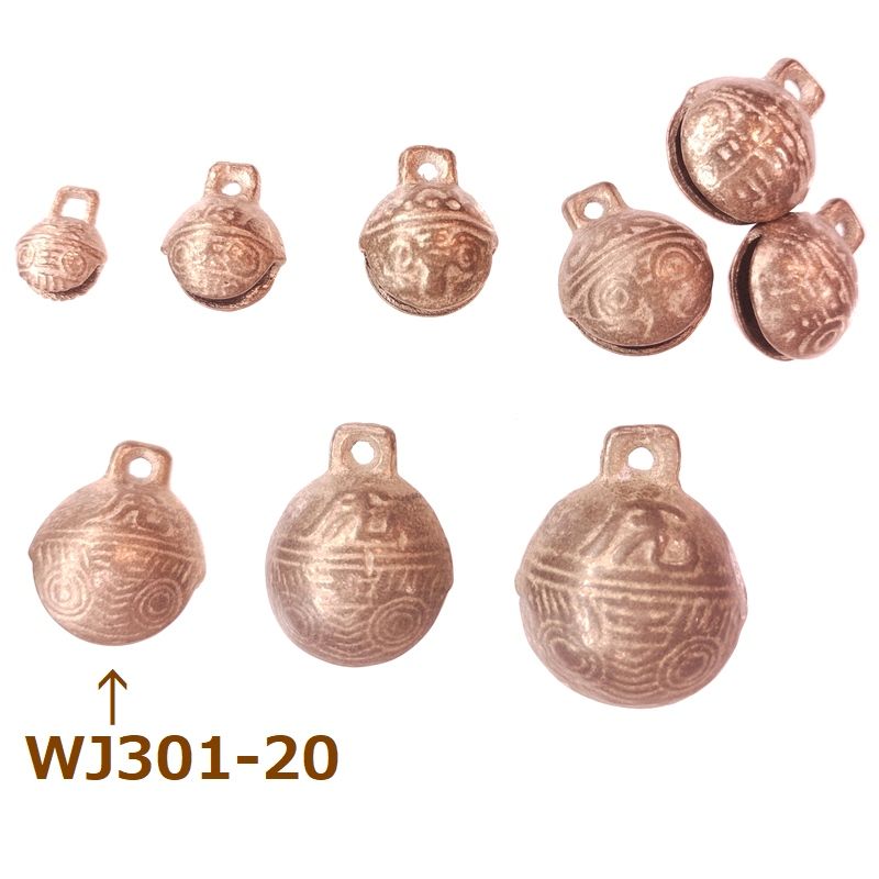 鈴 すず 黄銅(真鍮)製 虎鈴 301-20 幅約2.0cm 1個 - メルカリ