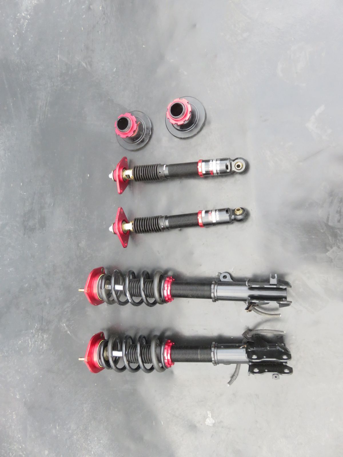 SFC2566 日産 ムラーノ Z50 Z51 ネジ式 車高調 サスショック 1台分セット