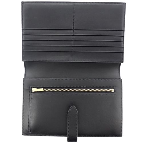 CELINE(セリーヌ) ラージ ストラップ ウォレット 長財布 2つ折り 二