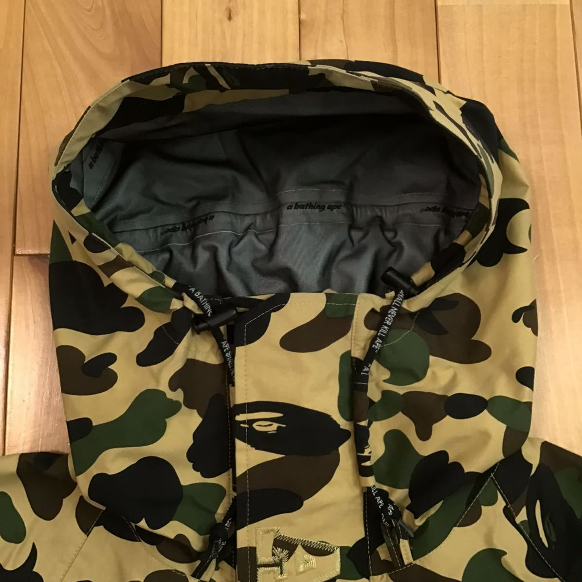 A BATHING APE GORE-TEX 迷彩 ジャケット アベイシングエイプ 【正規逆 