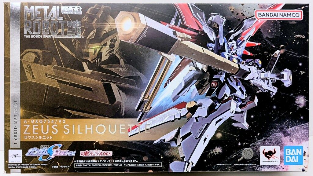 BANDAI SPIRITS METAL ROBOT魂u003cSIDE MSu003e 機動戦士ガンダムSEED FREEDOM ゼウスシルエット
