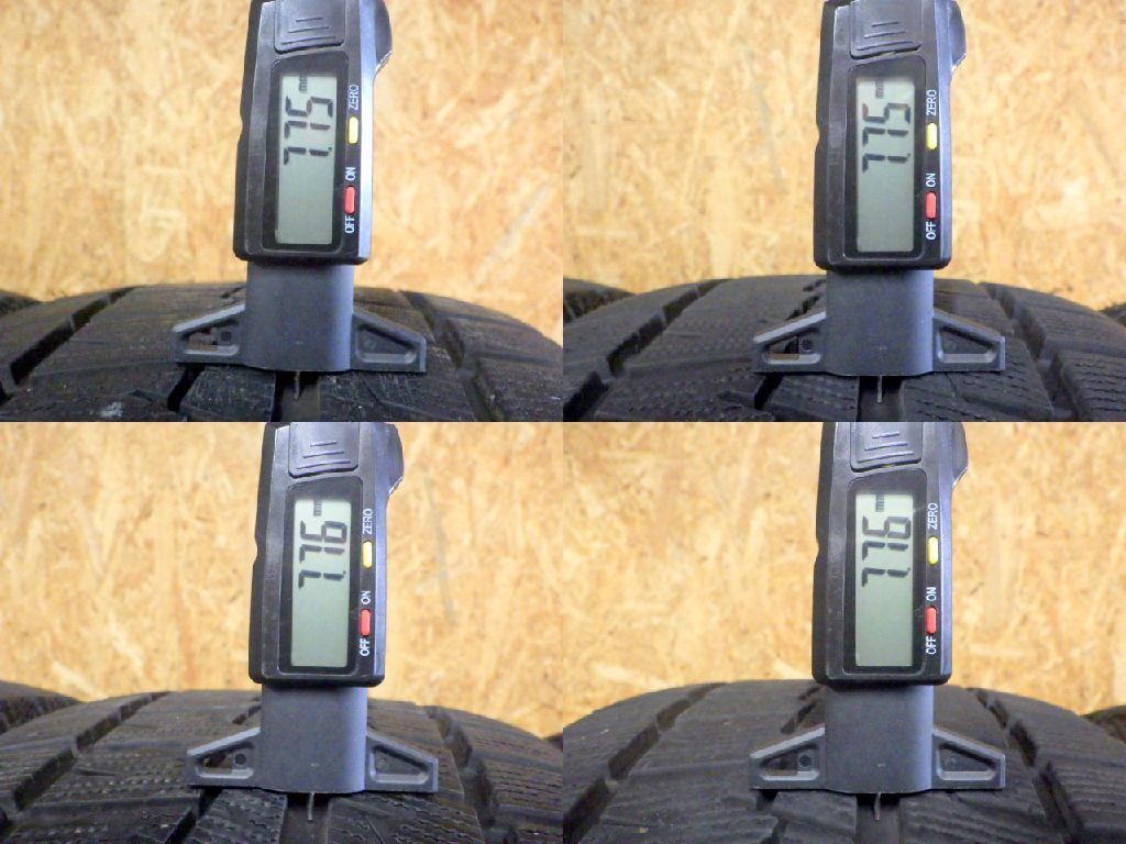 SP577 F◆送料無料●2025年製造 約7.5部山●KUMHO WinterCRAFT ice wi61●215|55R17●4本