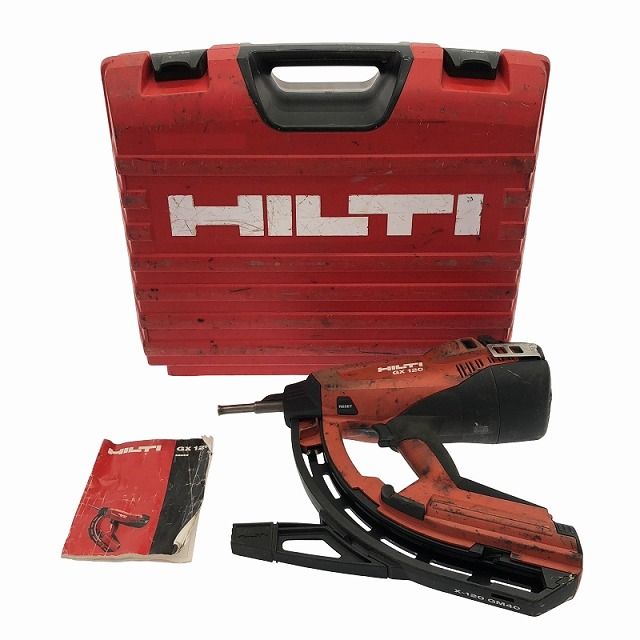 HILTI　ガス式鋲打機　GX120 〇ヒルティ(HILTI) ガス式鋲打機 GX120-ME 電気・機械設備用【柏