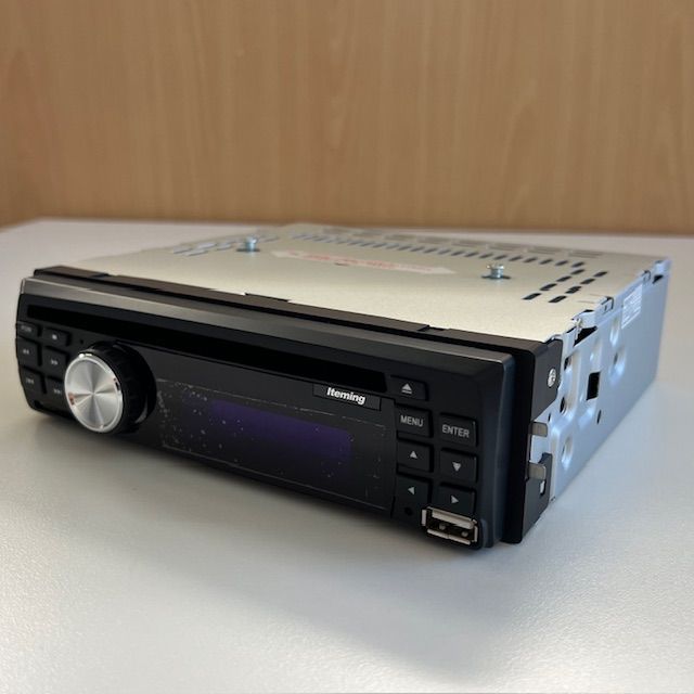1DINサイズCPRM対応DVDプレーヤー