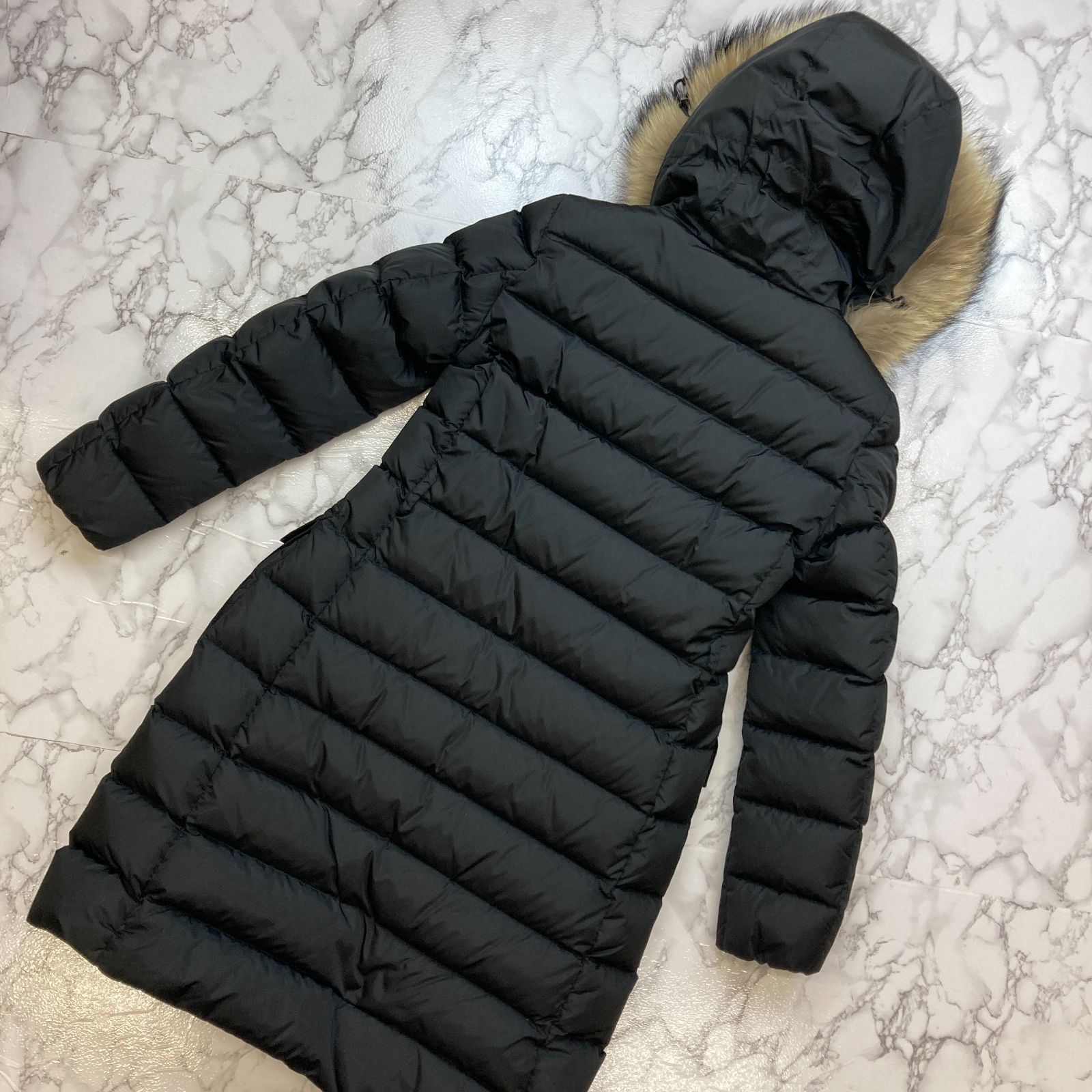 MONCLER モンクレール KHLOE クロエ ロング ダウンコート ブラック 0 