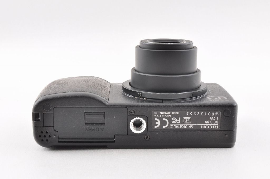 元箱 シャッター回数 482回] RICOH リコー GR Digital II 1010万