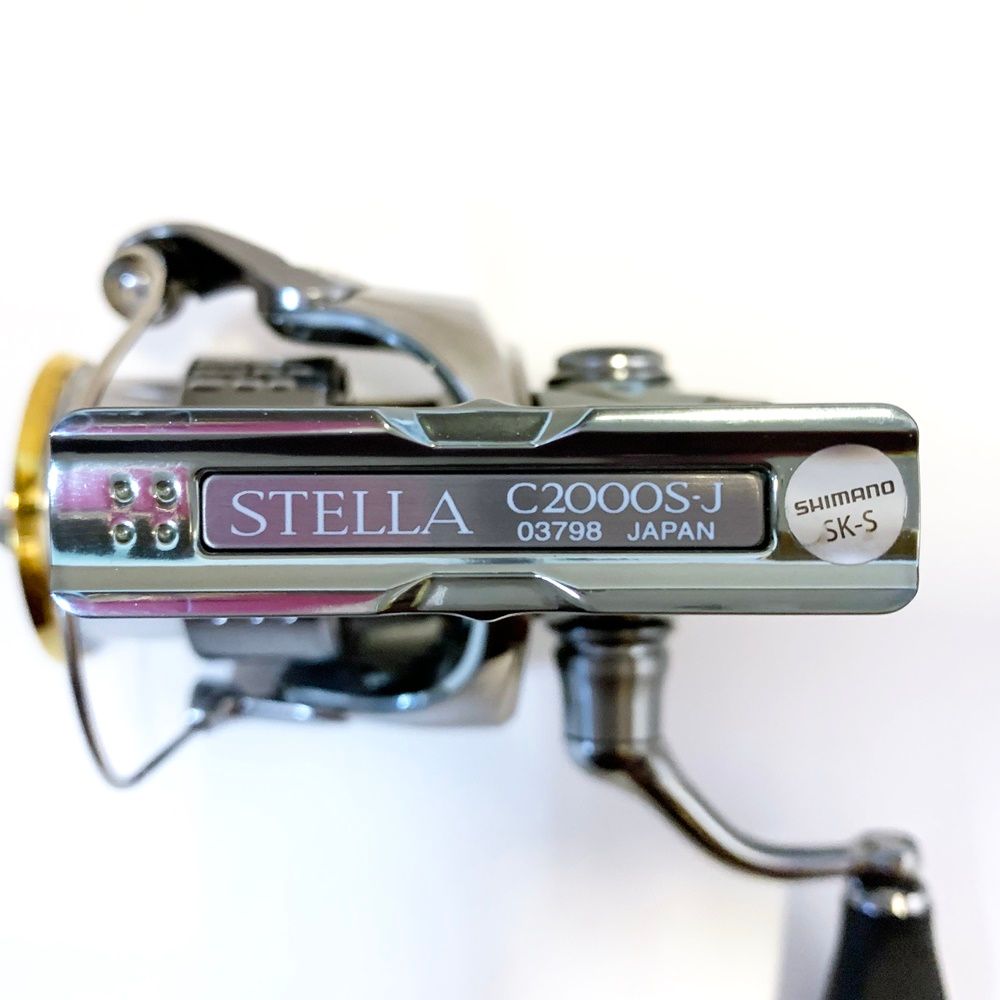 美品 シマノ 18ステラc2000s シマノ 18 ステラ C2000S / スピニングリール : つり具の銭屋