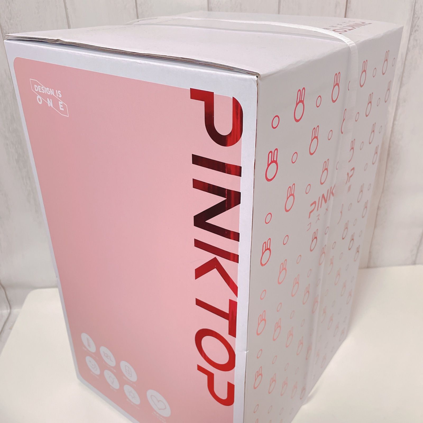 新品】PINKTOP ピンクトップ コスメ冷蔵庫 化粧品 クーラー UV