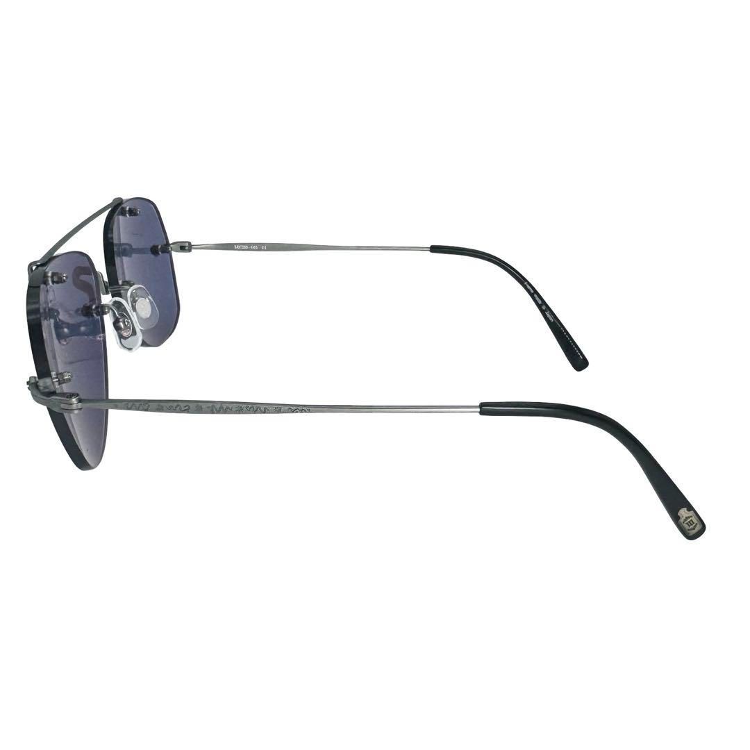 MATSUDA マツダ 松田光弘 M3038 チタン製 サングラス ミラーブルー