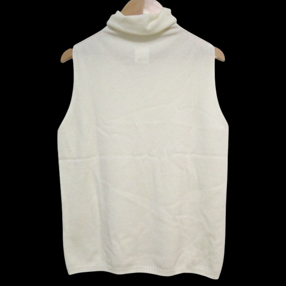 良品 HERMES エルメス マルジェラ期 カシミヤ100％ ノースリーブ