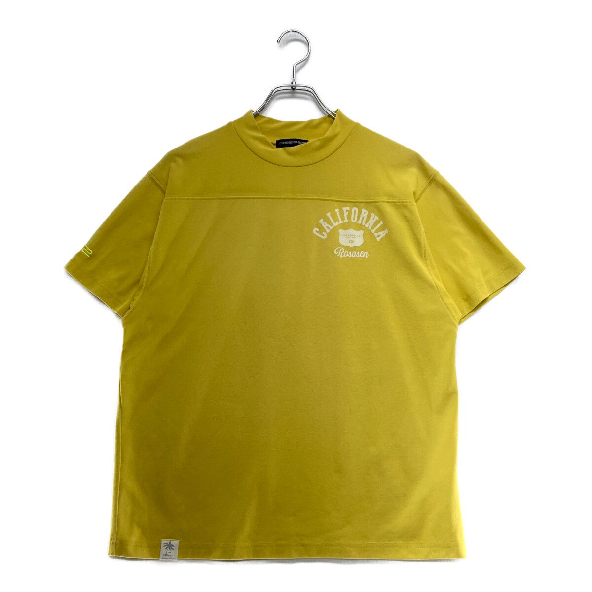 ROSASEN - coco 中古 ロサーセン ROSASEN メンズ 半袖シャツ L 黄 イエロー モックネック ROSASEN - coco 中古 ロサーセン ROSASEN メンズ 半袖シャツ L