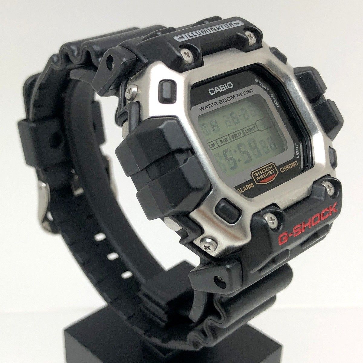 G-SHOCK ジーショック CASIO カシオ 腕時計 DW-8300-1V M1288 海外200M インラインホッキー 2代目ガンダム セカンド